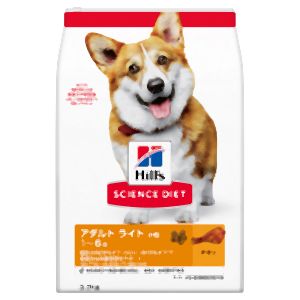 日本ヒルズコルゲート Hills ヒルズ サイエンス ダイエット ライト 小粒 肥満傾向の成犬用 1歳～6歳 3.3kg