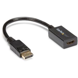 スターテックドットコム StarTech.com スターテック DP2HDMI2 DisplayPort(オス)-HDMI(メス)変換アダプタ (黒)