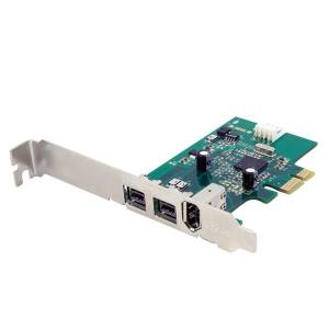 スターテックドットコム StarTech.com スターテック MPEX1394B3 Mini PCI Express FireWireカードアダプタ