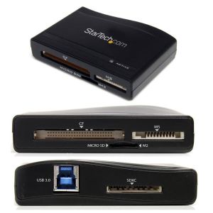 スターテックドットコム StarTech.com スターテック ZU200UD USB 3.0接続マルチメモリカードリーダー 各種メモリーカードに対応