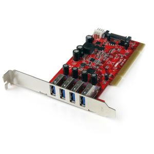 スターテックドットコム StarTech.com スターテック PCIUSB3S4 SuperSpeed USB 3.0 4ポート増設PCIカード