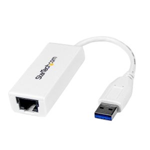 スターテックドットコム StarTech.com スターテック USB31000SW USB 3.0-Gigabit Ethernet LANアダプタ (ホワイト)