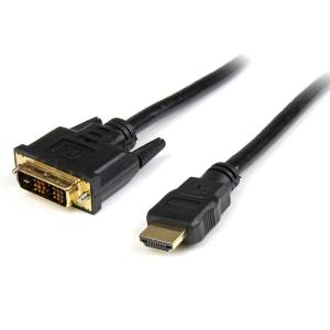 スターテックドットコム StarTech.com スターテック HDDVIMM50CM 0.5m HDMI-DVI-D変換ケーブル HDMI(19ピン)-DVI-D(19ピン) オス/オス