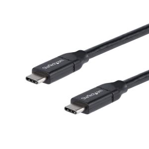 スターテックドットコム StarTech.com スターテック ZU201PR USB 2.0 Type-C ケーブル 2m 給電充電対応 最大5A USB-IF認証済み