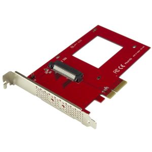 スターテックドットコム StarTech.com スターテック ZU201G7 2.5インチU.2 NVMe SSD対応U.2 - PCIe変換アダプタ SFF-8639コネクタ搭載 x4 PCIe