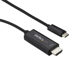 スターテックドットコム StarTech.com スターテック ZU201MH USB-C-HDMI 2.0 ケーブル 3m 4K60Hz Thunderbolt 3互換 ブラック