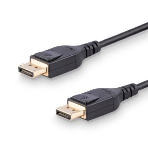 スターテックドットコム StarTech.com スターテック ZU201SY DisplayPort 1.4 ケーブル 3m VESA認定 8K 60Hz対応DPモニタケーブル HBR3やHDR対応