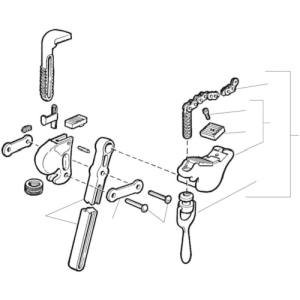 リジッド RIDGID RIDGID 40765 E-1585-X スイベルナット&ホール F/S-4A