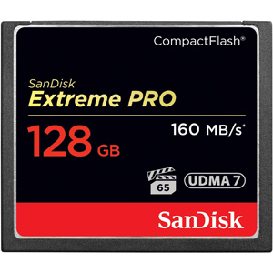 サンディスク SanDisk 海外パッケージ サンディスク CFカード 128GB SDCFXPS-128G-X46 ExtremePro コンパクトフラッシュ