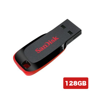 サンディスク SanDisk 海外パッケージ サンディスク USBメモリ 128GB SDCZ50-128G-B35 USB2.0対応