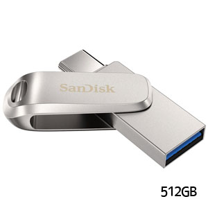 サンディスク SanDisk 海外パッケージ USBメモリ 512GB SDDDC4-512G-G46 USB3.1 Gen1対応 Type-C対応