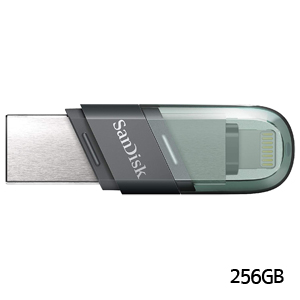 サンディスク SanDisk 海外パッケージ サンディスク USBメモリ lightning&TYPE-A 256GB SDIX90N-256G-GN6NE USB3.0対応