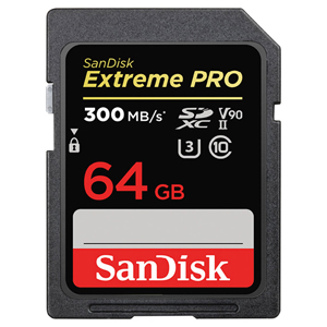 サンディスク SanDisk 海外パッケージ サンディスク SDXC 64GB SDSDXDK-064G-GN4IN UHS-II U3 class10 SDカード