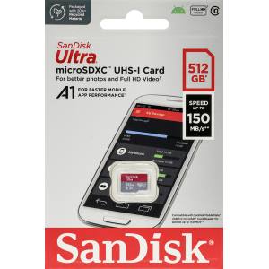 サンディスク SanDisk 海外パッケージ サンディスク マイクロSDXC 512GB SDSQUAC-512G-GN6MN UHS-I Class10 microsdカード