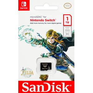 サンディスク SanDisk 海外パッケージ マイクロSDXC 1TB SDSQXAO-1T00-GN3ZN UHS-I class10 microsd Nintendo Switch