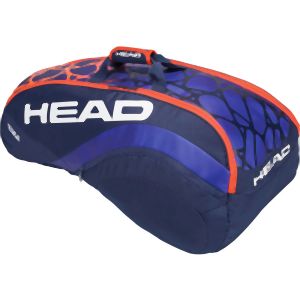 ヘッド HEAD ヘッド HEAD バッグ RADICAL9R SUPER COMBI ラジカル9R スーパーコンビ テニス用ラケットバッグ 9本入 ブルー×オレンジ BLOR 283358