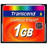 トランセンド Transcend トランセンド CF 1GB TS1GCF133 133倍速 20MB/s コンパクトフラッシュ メモリ