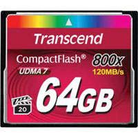 トランセンド Transcend トランセンド TS64GCF800 CF 64GB 800倍速 コンパクトフラッシュ Transcend