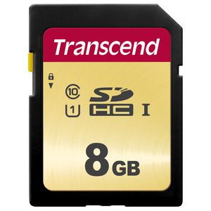 トランセンド Transcend トランセンド TS8GSDC500S SDカード 8GB UHS-I U1 MLC Transcend