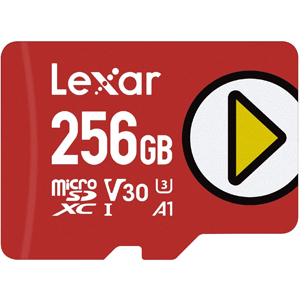 レキサー Lexar 海外リテール品 レキサー マイクロSDXC 256GB LMSPLAY256G-BNNNG Class10 UHS-1 U3 V30 A1 microsdカード