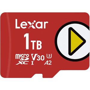 レキサー Lexar 海外リテール品 レキサー マイクロSDXC 1TB LMSPLAY001T-BNNNG Class10 UHS-1 U3 V30 A2 microsdカード