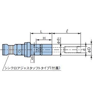 大昭和精機 BIG DAISHOWA BIG DAISHOWA MGT20-M16-115 メガシンクロ