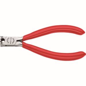 クニペックスツールズ KNIPEX KNIPEX 6411-115 エレクトロニクスエンドカッティングニッパー クニペックスツールズ