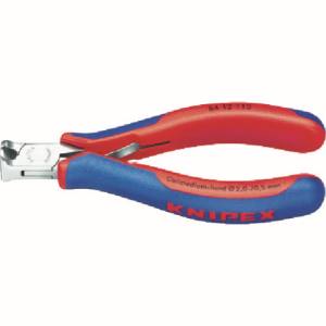 クニペックスツールズ KNIPEX KNIPEX 6412-115 エレクトロニクスエンドカッティングニッパー クニペックスツールズ