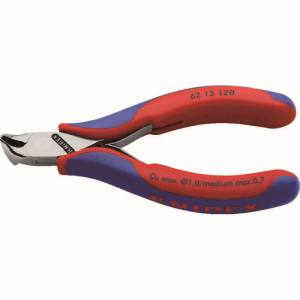 クニペックスツールズ KNIPEX KNIPEX 6212-120 エレクトロニクス斜ニッパー クニペックスツールズ