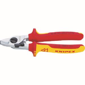 クニペックスツールズ KNIPEX KNIPEX 9526-165 絶縁ケーブルカッター バネ付 1000V クニペックスツールズ