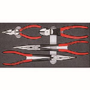 クニペックスツールズ KNIPEX KNIPEX 002001V16 プライヤーセット ウレタントレイ入り クニペックスツールズ