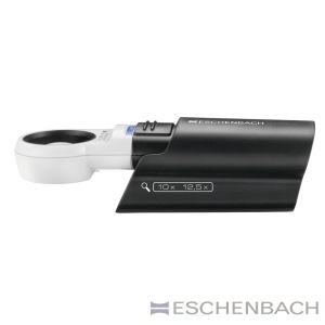 エッシェンバッハ ESCHENBACH エッシェンバッハ 1511-12M LED ワイドライトルーペ 12.5倍 専用スタンド付 ESCHENBACH