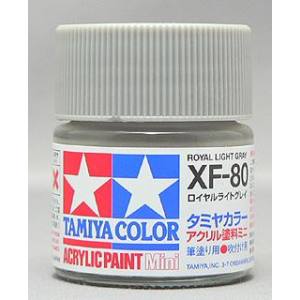 タミヤ TAMIYA タミヤ 81780 アクリルミニ XF-80 ロイヤルライトグレイ 10ml