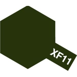 タミヤ TAMIYA タミヤ 80311 タミヤカラー エナメル XF-11 暗緑色 J.N.グリーン 10ml