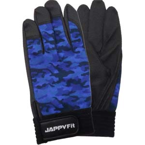 ジャッピー JAPPY ジャッピー JPF-178MB-LL 作業用手袋 青迷彩 LLサイズ JAPPY