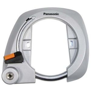パナソニック Panasonic パナソニック SAJ079S ディンプルキー採用 後輪サークル錠 シルバー Panasonic
