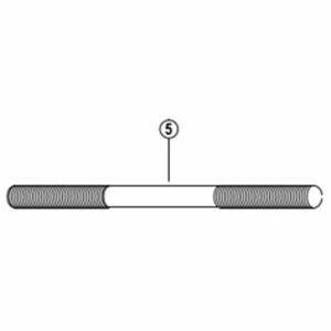 シマノ SHIMANO シマノ SHIMANO Y23U05000 ハブ軸 M10×164mm