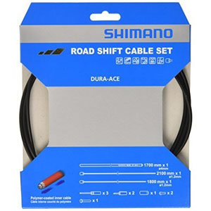 シマノ SHIMANO シマノ Y63Z98910 DuraAce 9000用 ポリマーコーティングシフトケーブルセット ブラック SHIMANO