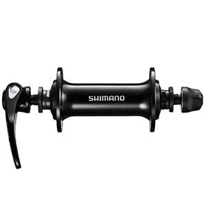 シマノ SHIMANO シマノ SHIMANO フロントハブ ブラック 32H EHBRS300BAL