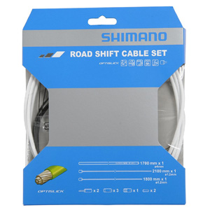 シマノ SHIMANO シマノ SHIMANO Y60198030 WH オプティスリックシフトケーブルセット ホワイト