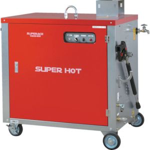 スーパー工業 SUPER スーパー工業 SHJ-1510S-60HZ モーター式高圧洗浄機 温水タイプ メーカー直送 代引不可 個人宅配送不可