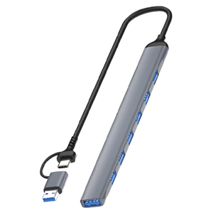 輸入特価アウトレット USB3.0 TypeC USBハブ USB3.0 1ポート USB2.0 6ポート