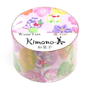 カミイソ産商 カミイソ産商 GR-2004 kimono 美和菓子 25mmx5m
