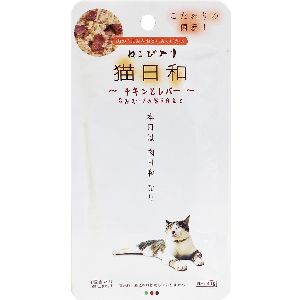 わんわん わんわん 猫日和レトルト チキンとレバー 40g