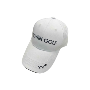 EDWIN GOLF EDWIN GOLF EDCP-3777 ゴルフキャップ WHITE