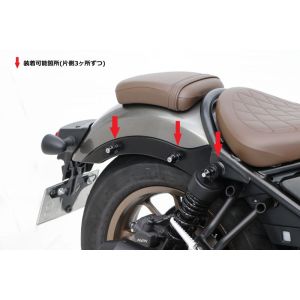 アクティブ アクティブ 1992050 荷掛フック BLK (2個SET) REBEL250/500 17-23