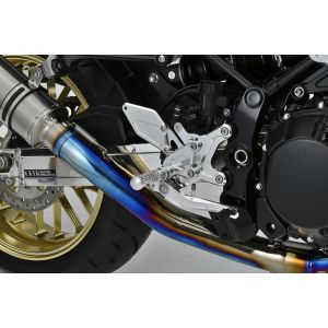 オーヴァーレーシング OVER RACING オーヴァーレーシング 51-71-01 バックステップ 4P シルバー Z900RS