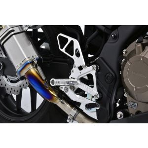 オーヴァーレーシング OVER RACING オーヴァーレーシング 51-102-01 バックステップ 4ポジション シルバー CBR400R 16-