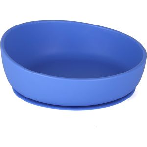 岡部洋食器製作所 岡部洋食器 ピタッとシリコン皿 ブルー PD-03
