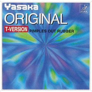 ヤサカ Yasaka ヤサカ オリジナルTバージョン 卓球ラバー レッド U B49
